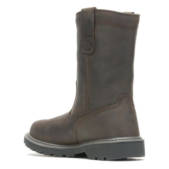 Wolverine Men's 11 Floorhand Waterproof 10" Steel Toe Work Boot brown - Picture 2 of 8